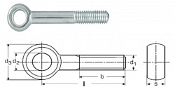ГОСТ 3033-79 Болт откидной
