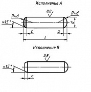 ГОСТ 24296-93 Штифт цилиндрический закаленный